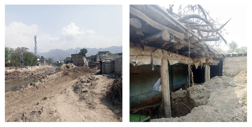 Images of the aftermath of recent flooding in Buner, Khyber Pakhtunkhwa, taken by Integrity Principal Manager, Muhib Farooqui